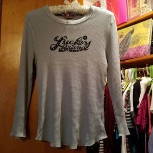 Vintage Lucky Brand Top 🍀